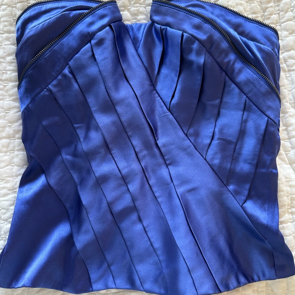Purple corset top